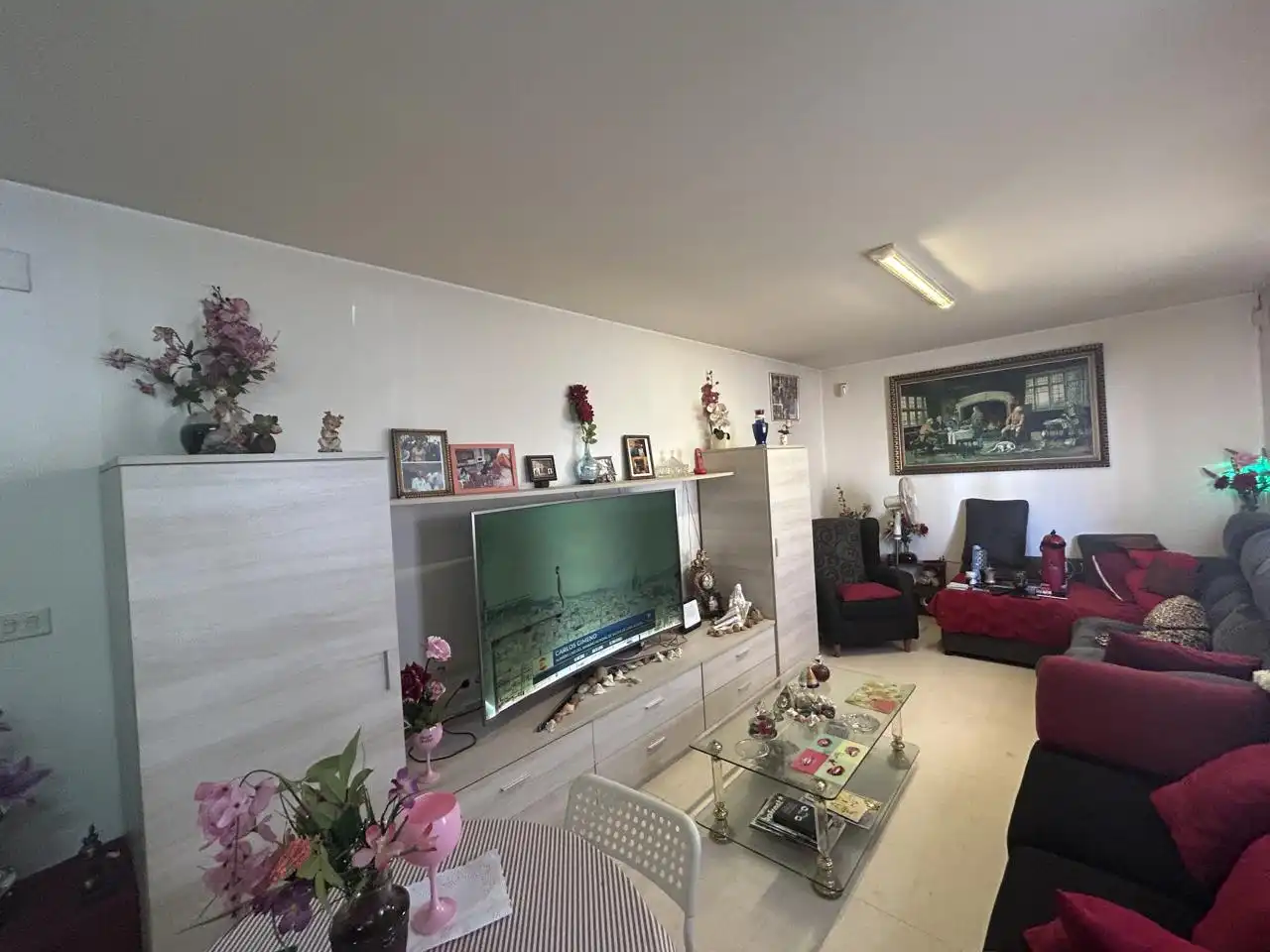 Sala d'estar de Casa o xalet en venda en Fontellas amb Calefacció, Terrassa i Traster