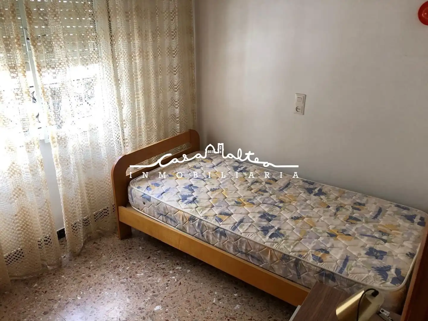 Schlafzimmer von Wohnung zur Miete in Altea mit Heizung, Möbliert und Balkon