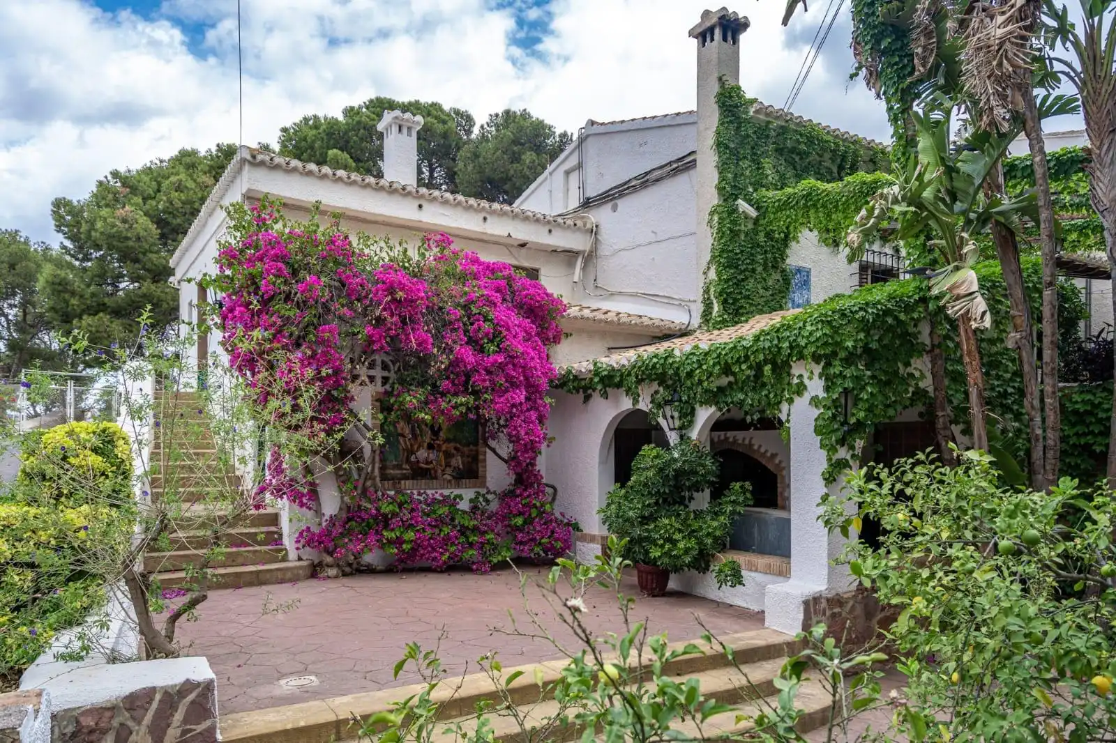 Exterior view of Houses for rent in El Puig de Santa Maria  with Heating, Private garden and Terrace
