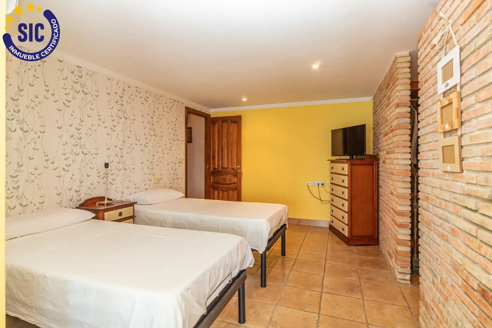 Dormitori de Casa o xalet en venda en Peñíscola / Peníscola amb Aire condicionat, Calefacció i Jardí privat