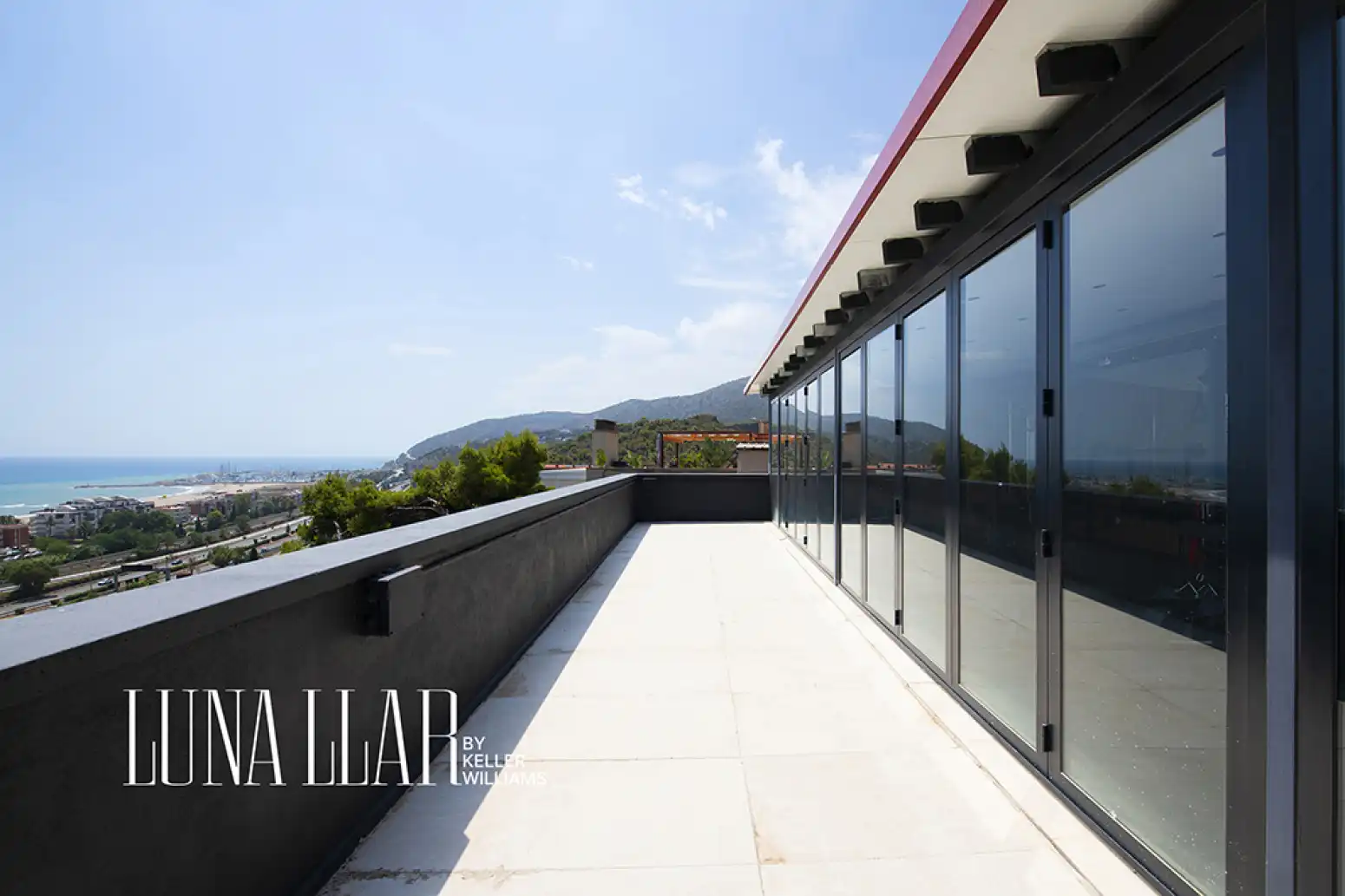 Terrasse von Haus oder Chalet zur Miete in Sitges mit Klimaanlage, Terrasse und Möbliert