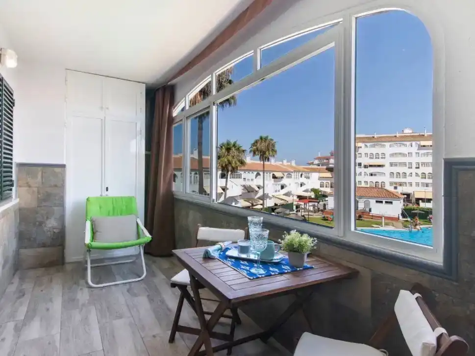 Bedroom of Flat for sale in El Portil  with Air Conditioner and Swimming Pool
