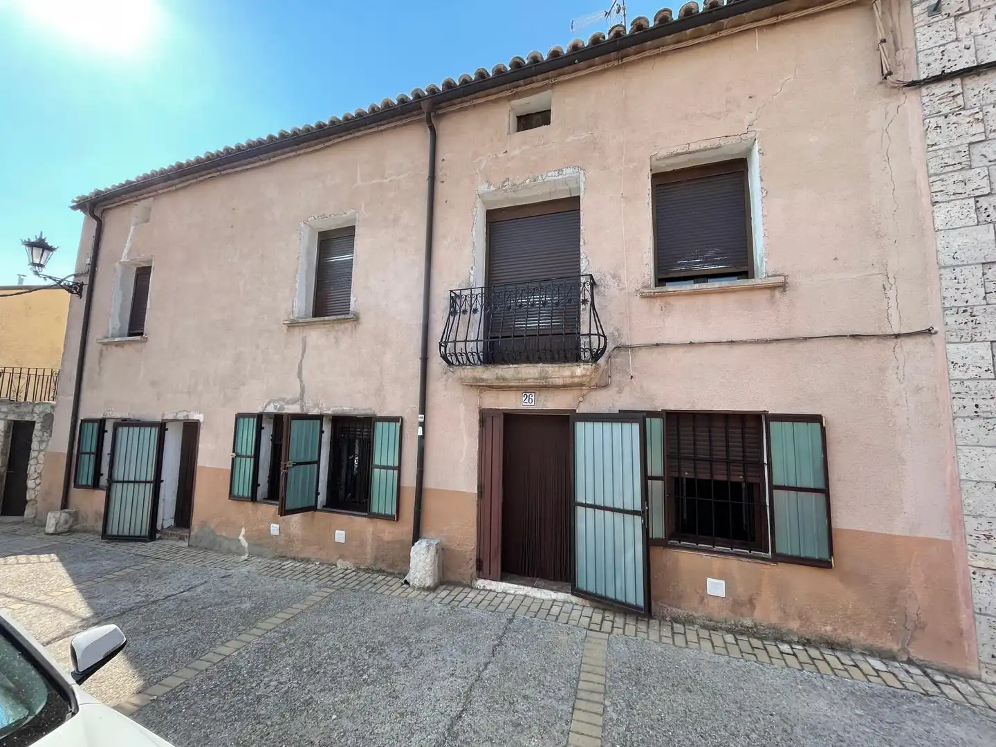 Vista exterior de Finca rústica en venda en Palenzuela amb Moblat, Forn i Rentadora
