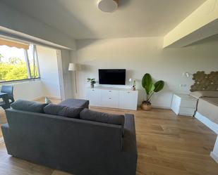 Sala d'estar de Loft de lloguer en Alicante / Alacant amb Aire condicionat, Terrassa i Balcó