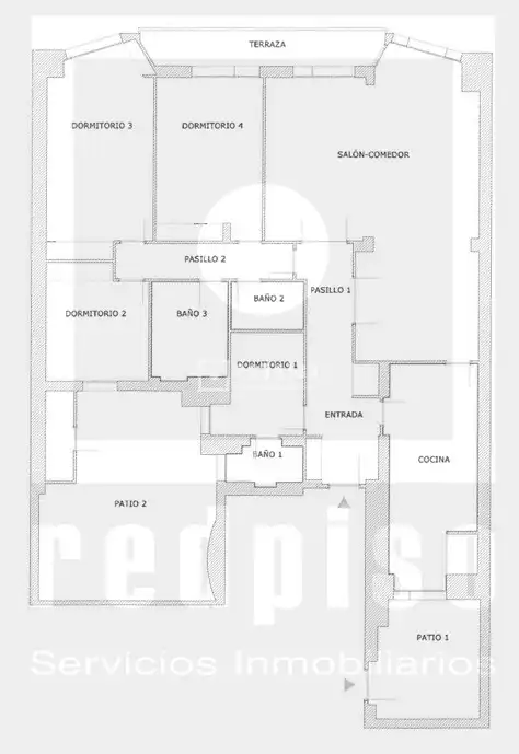 Piso en venta en Madrid con Aire acondicionado, Calefacción y Terraza