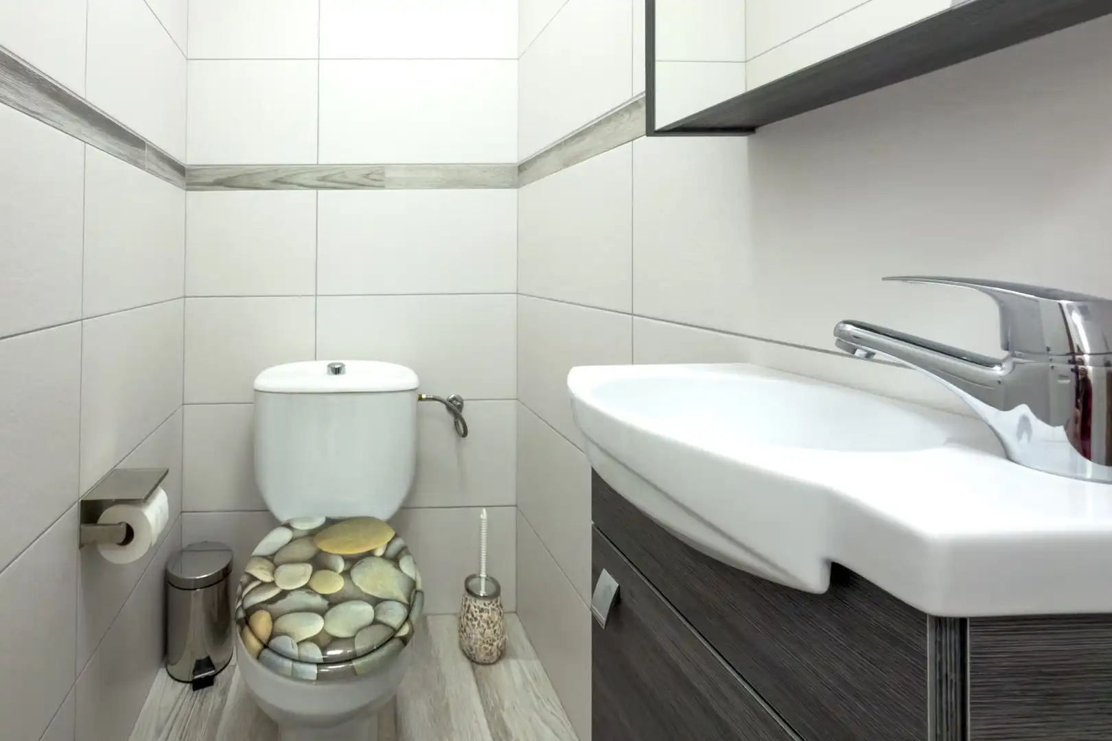 Bathroom of Houses for sale in Calpe / Calp