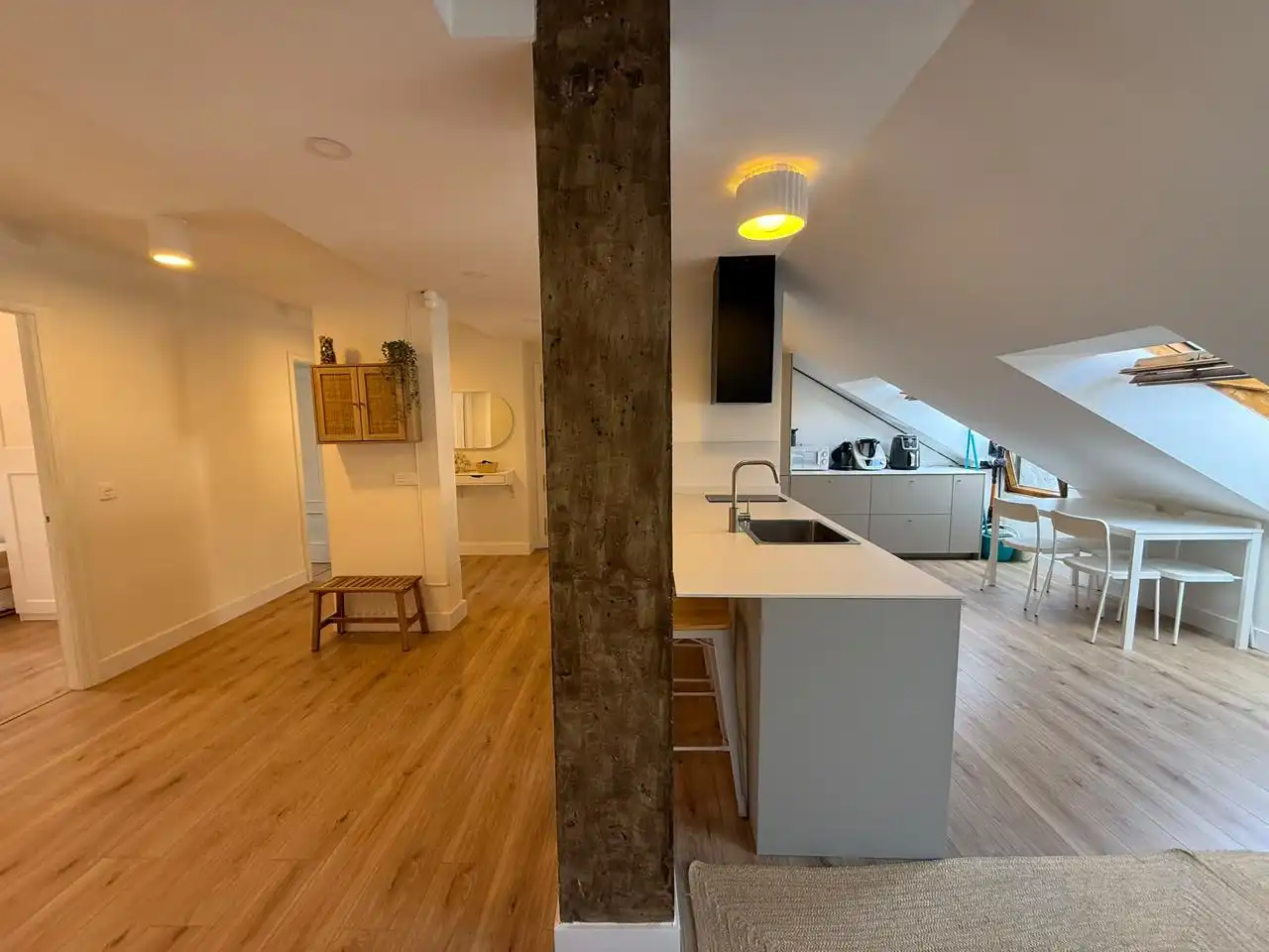 Kitchen of Flat for sale in Castro-Urdiales  with Heating, Parquet flooring and Storage room