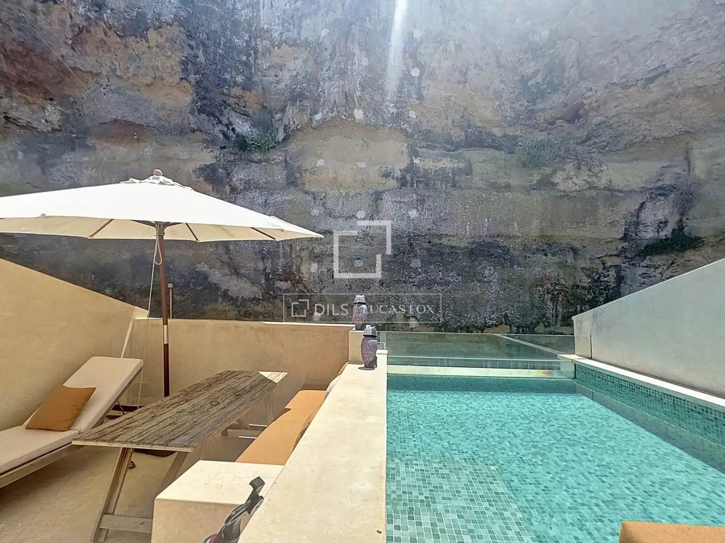 Piscina de Casa o xalet en venda en Maó - Mahón amb Aire condicionat, Calefacció i Jardí privat