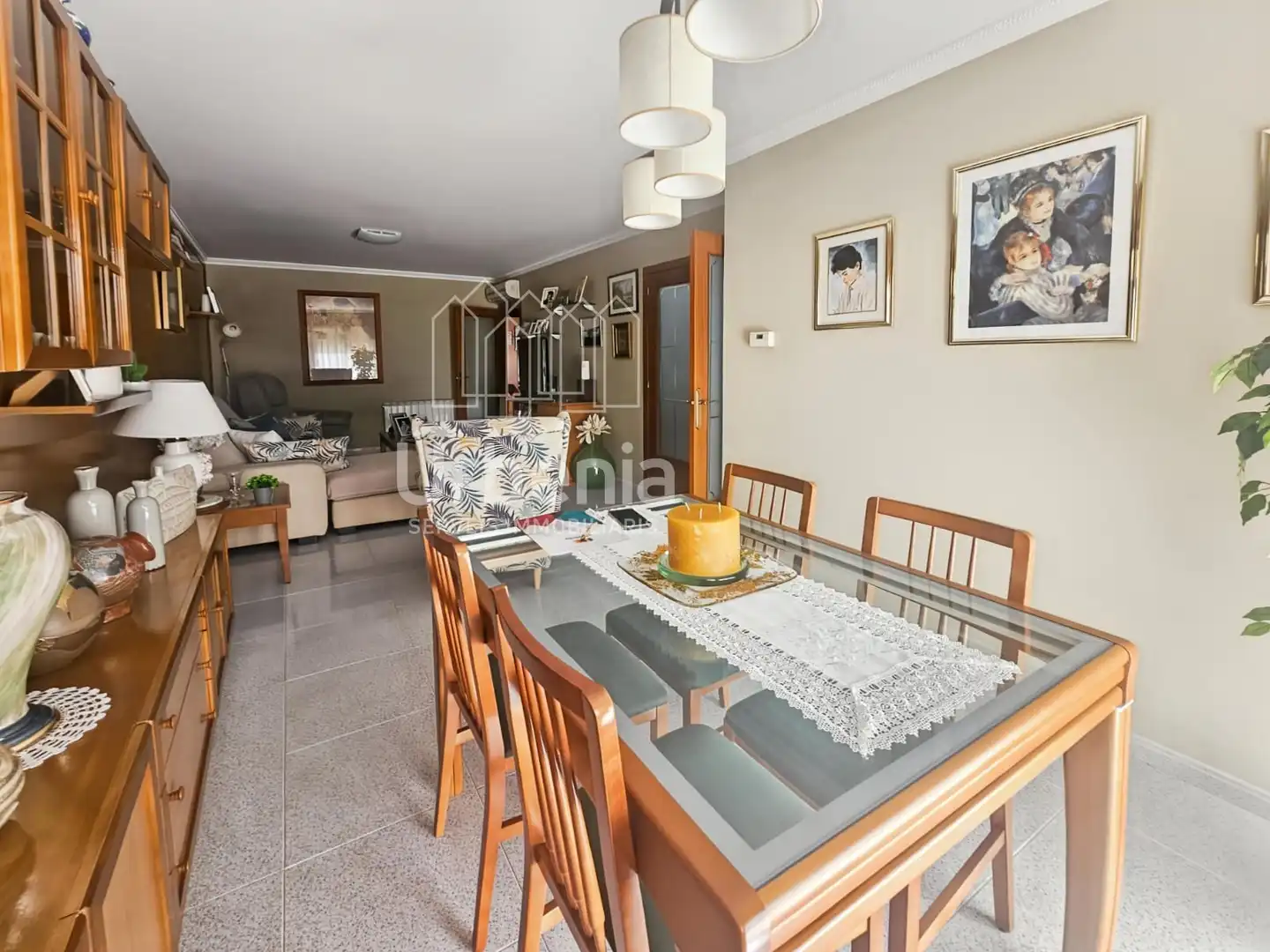 Dining room of Attic for sale in Pineda de Mar  with Air Conditioner, Heating and Terrace