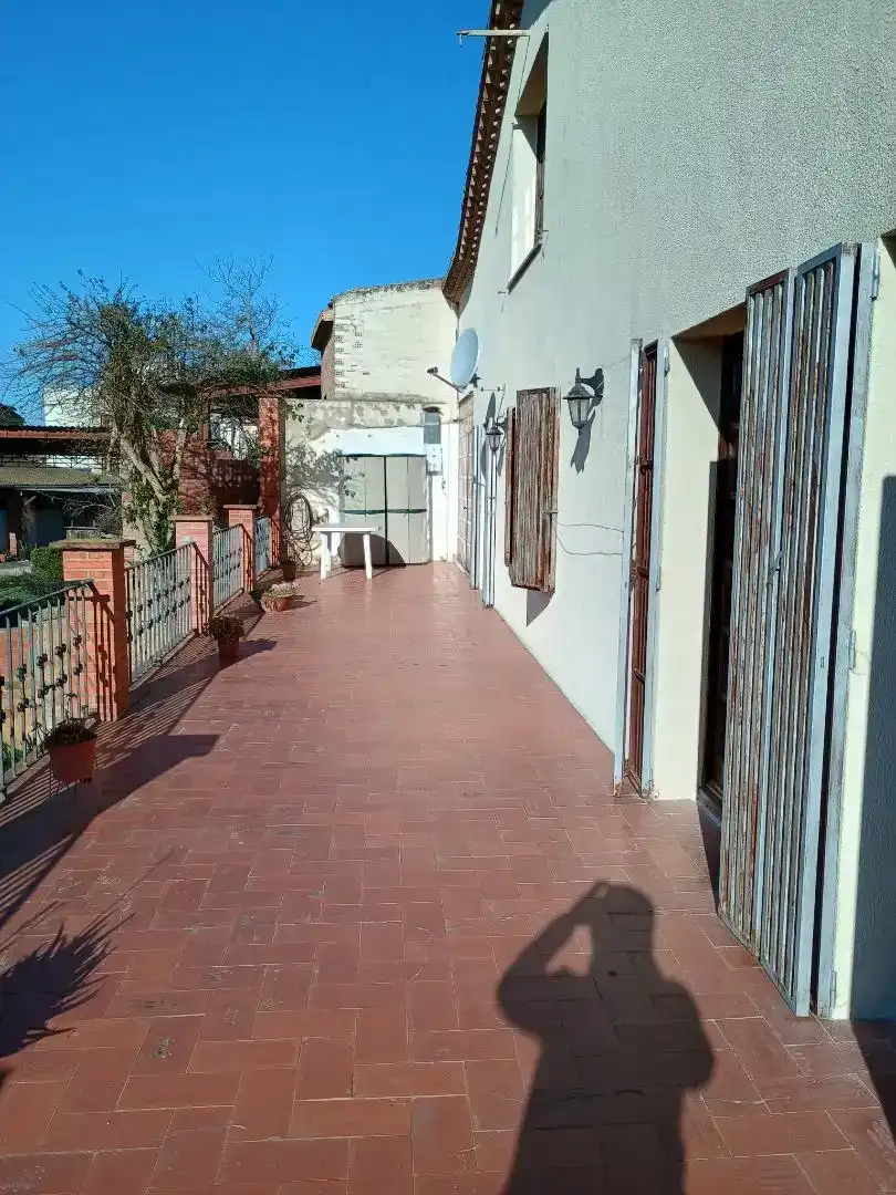 Terrassa de Finca rústica en venda en L'Armentera amb Jardí privat, Moblat i Balcó