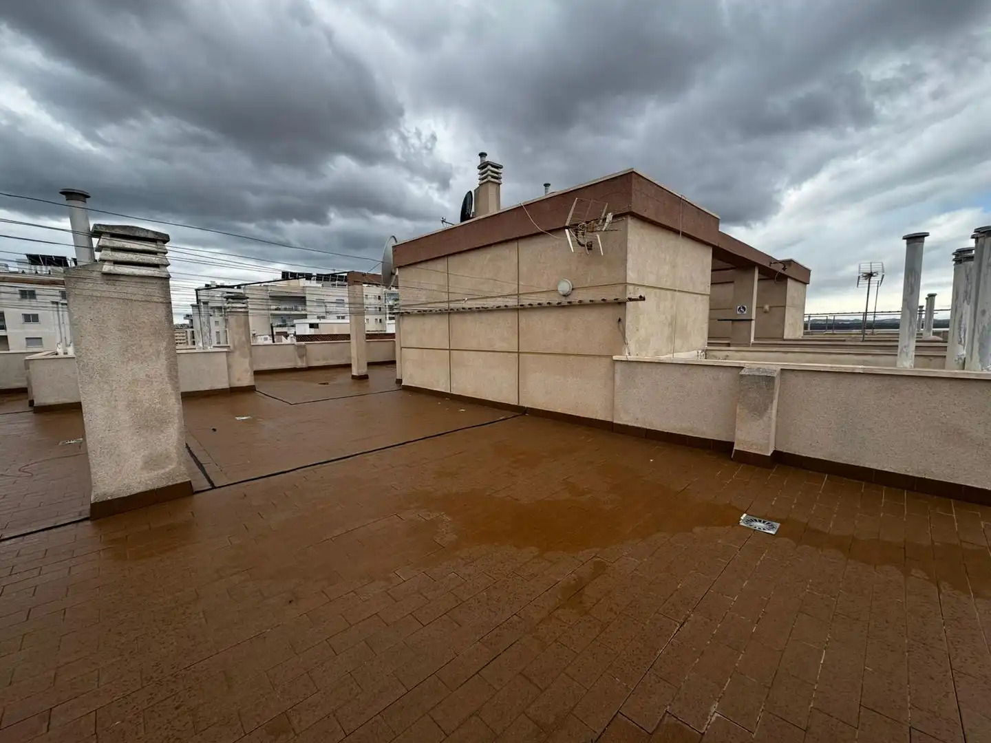 Terrasse von Dachboden zum Verkauf in Torrevieja mit Klimaanlage, Terrasse und Möbliert
