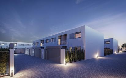 Exterior view of Single-family semi-detached for sale in Villamayor  with Heating, Terrace and Balcony