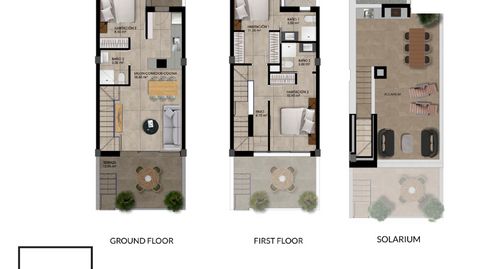 Descubra la esencia del estilo mediterráneo en este residencial compuesto por 20 elegantes adosados de 2 o 3 dormitorios, situados, imatge 4