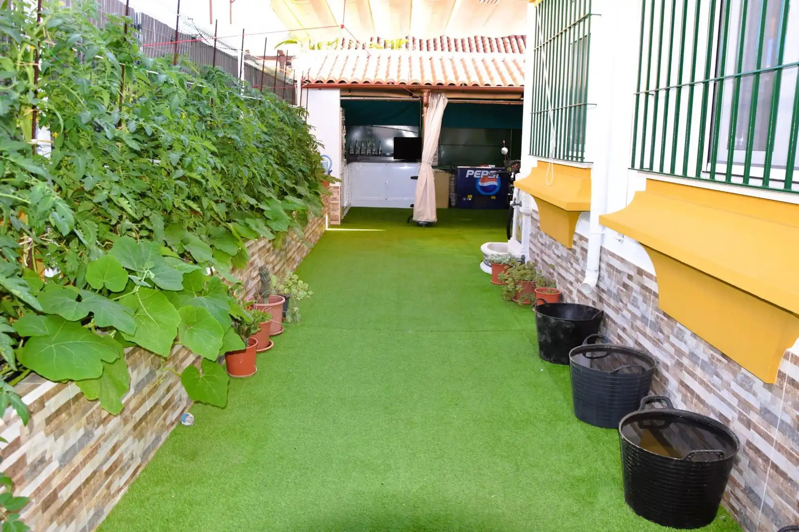 Garden of Houses for sale in El Portil  with Air Conditioner, Heating and Terrace