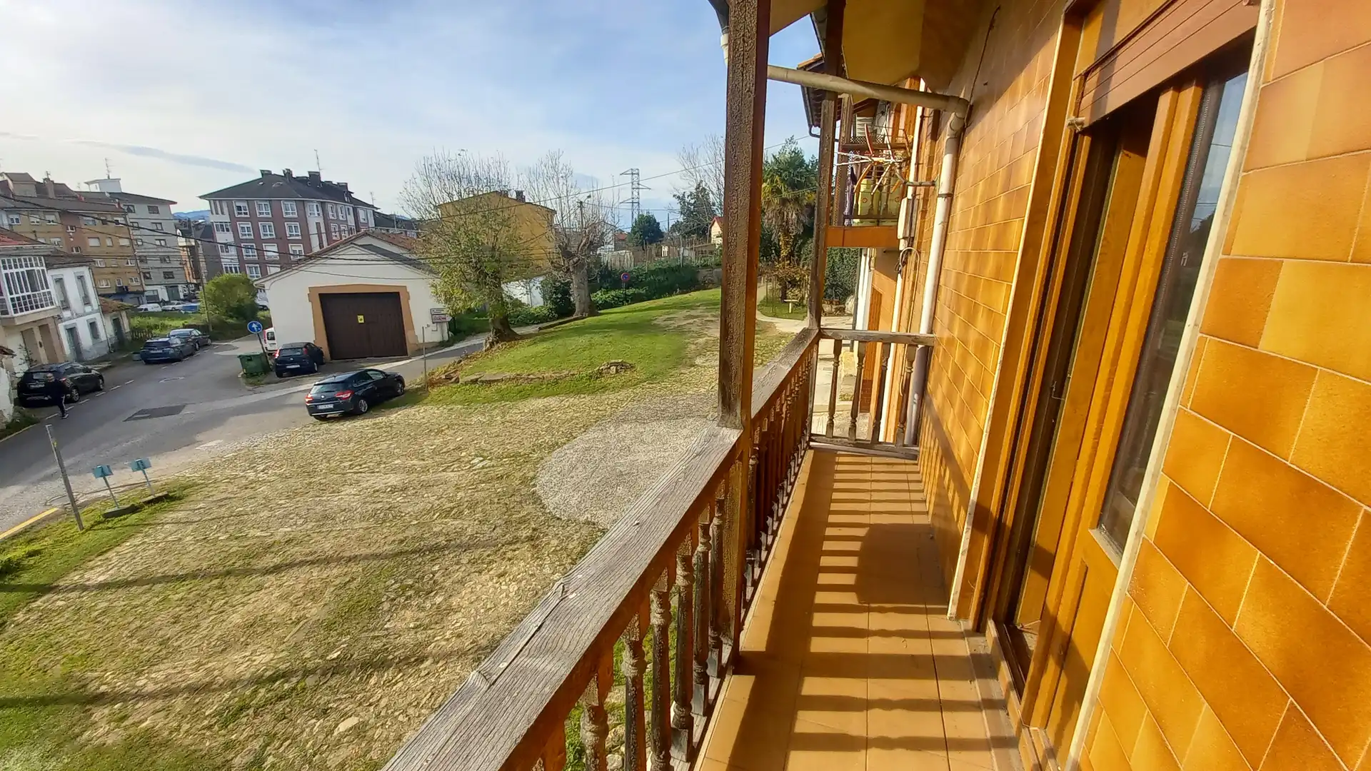 Balcony of Detached homes for sale in Siero  with Private garden, Terrace and Oven