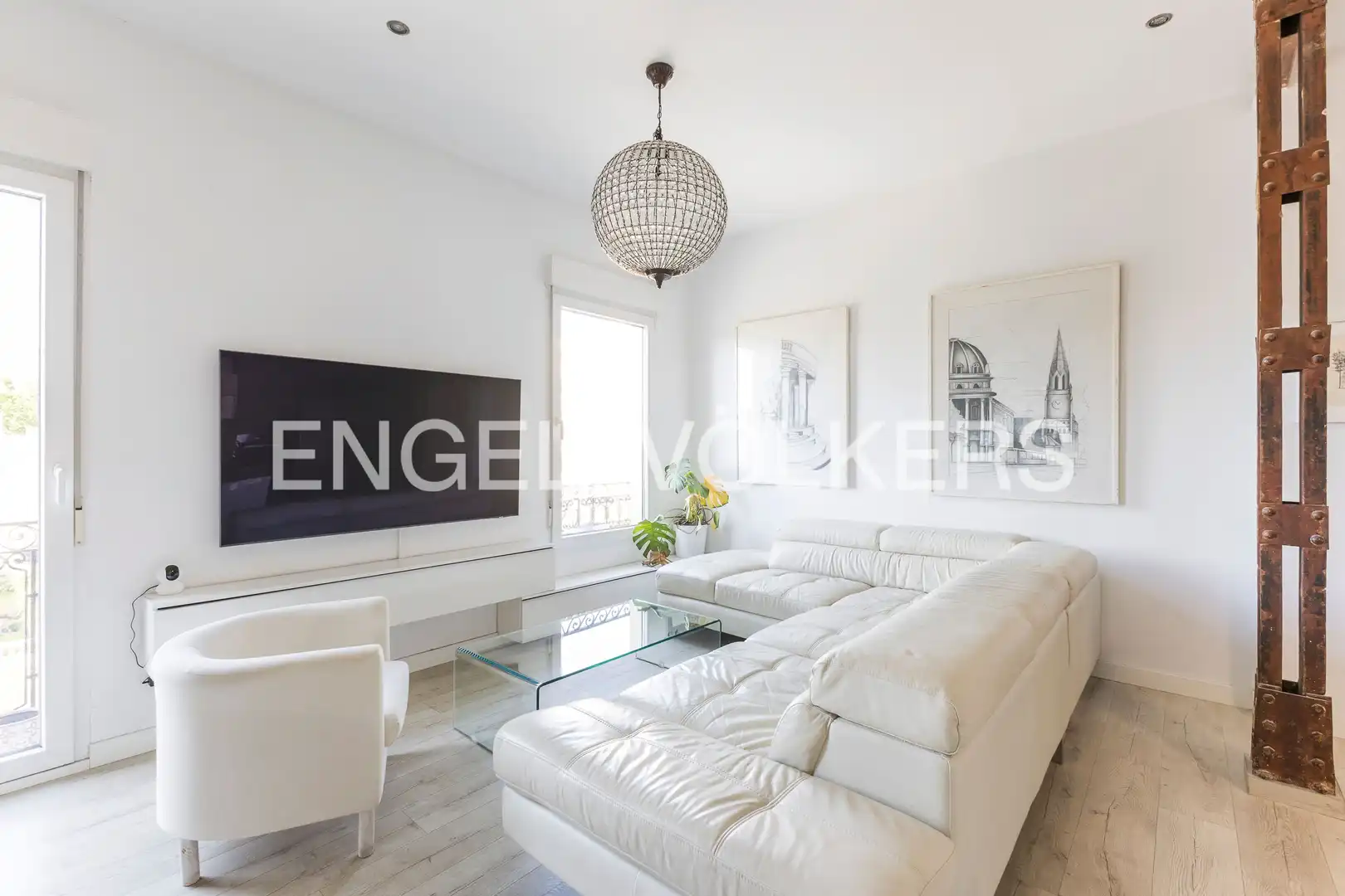Sala de estar de Piso en venta en Madrid con Aire acondicionado y Calefacción