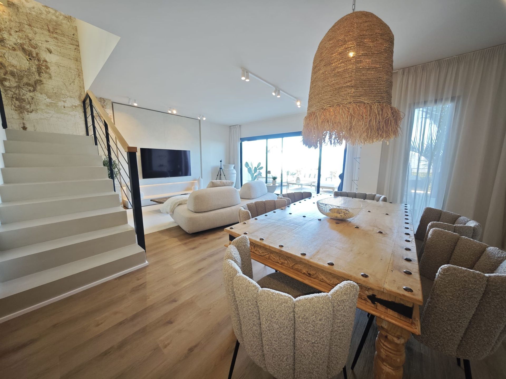 Living room of Single-family semi-detached for sale in Ojén  with Air Conditioner, Terrace and Storage room