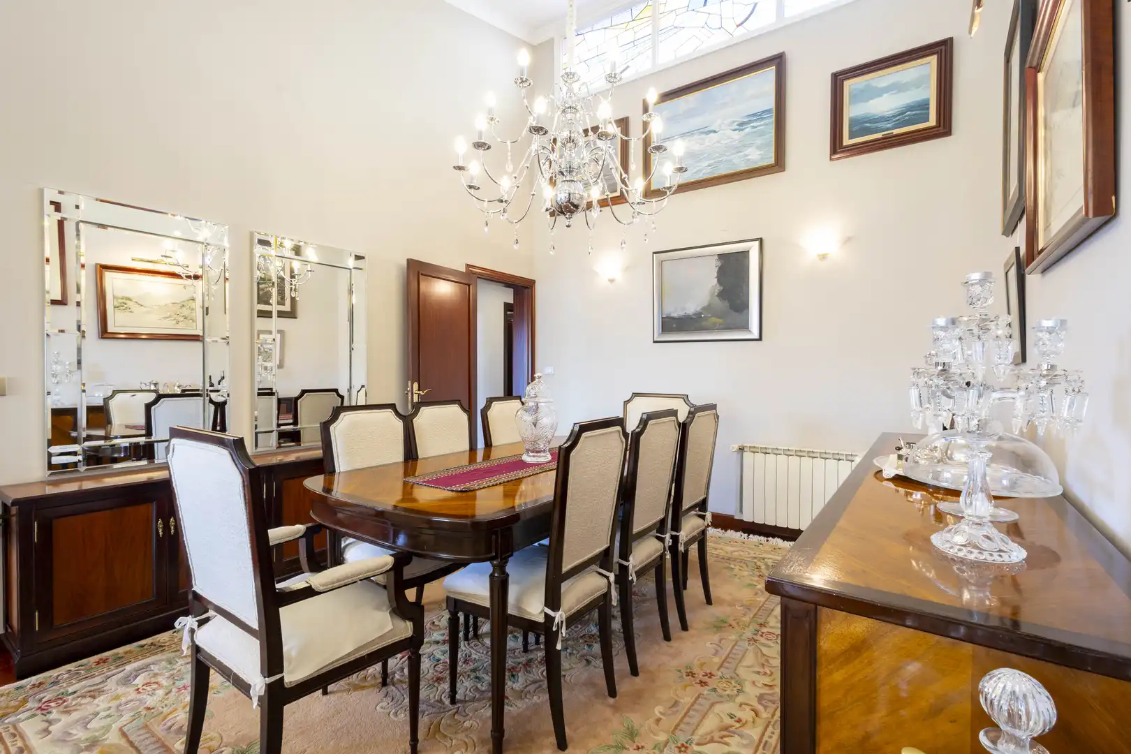 Dining room of Houses for sale in San Cristóbal de la Laguna  with Air Conditioner, Private garden and Terrace