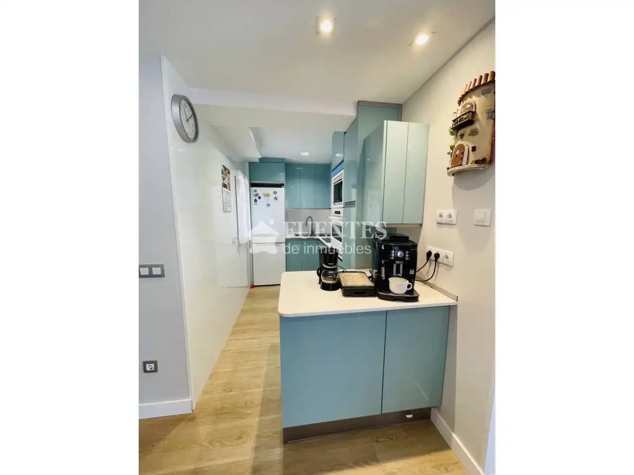 Cocina de Piso en venta en Alicante / Alacant con Aire acondicionado, Calefacción y Terraza
