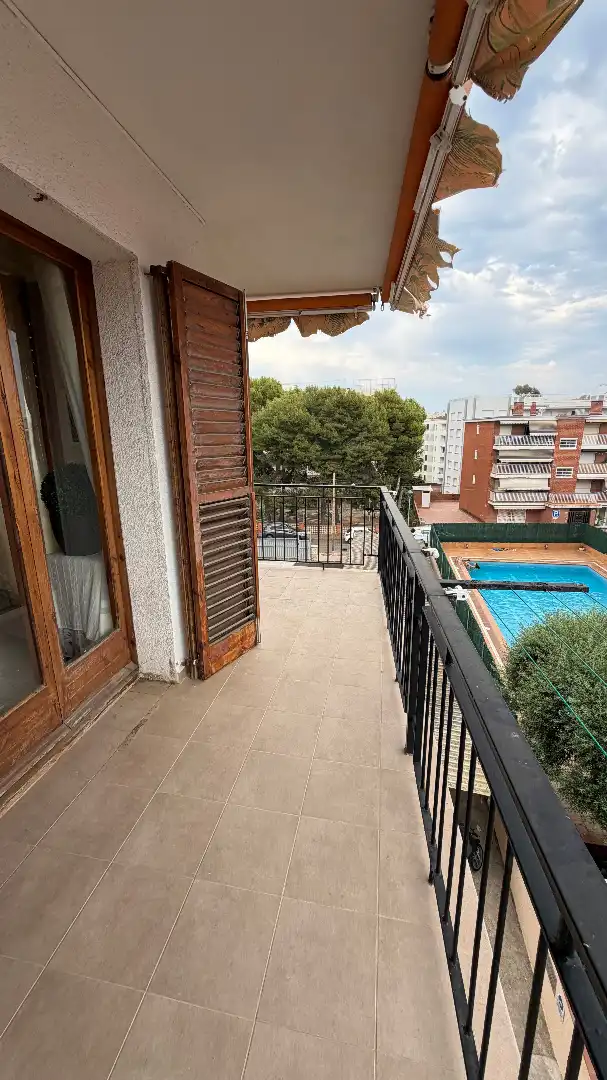 Balcony of Flat for sale in Torredembarra  with Terrace, Furnished and Oven