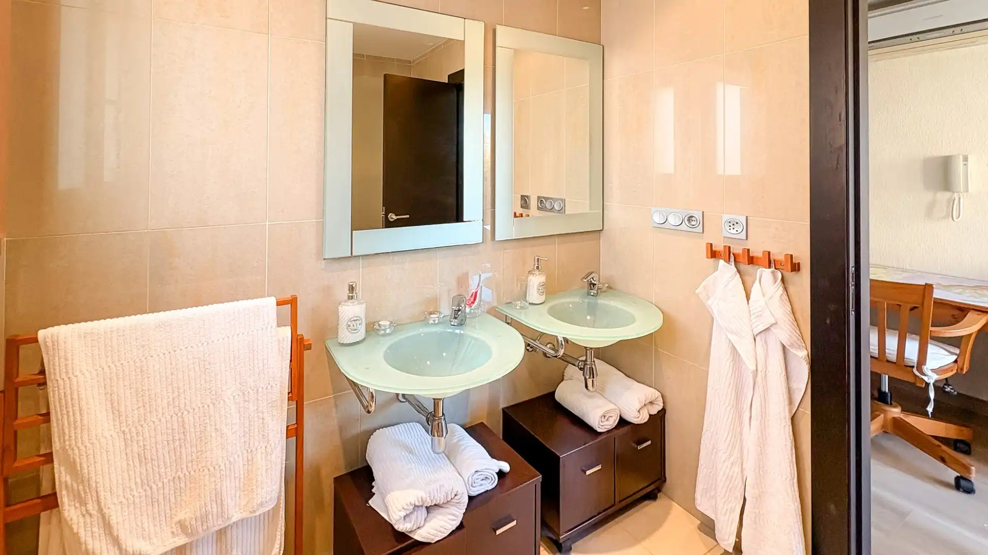 Baño de Casa o chalet en venta en Guardamar del Segura con Aire acondicionado, Jardín privado y Terraza