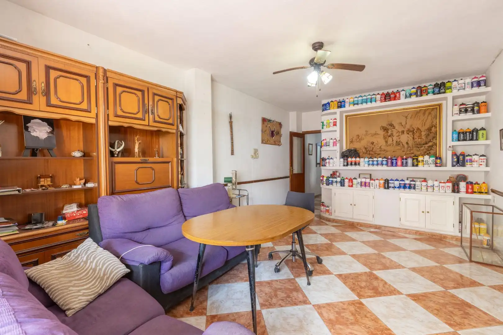 Sala d'estar de Pis en venda en Granada