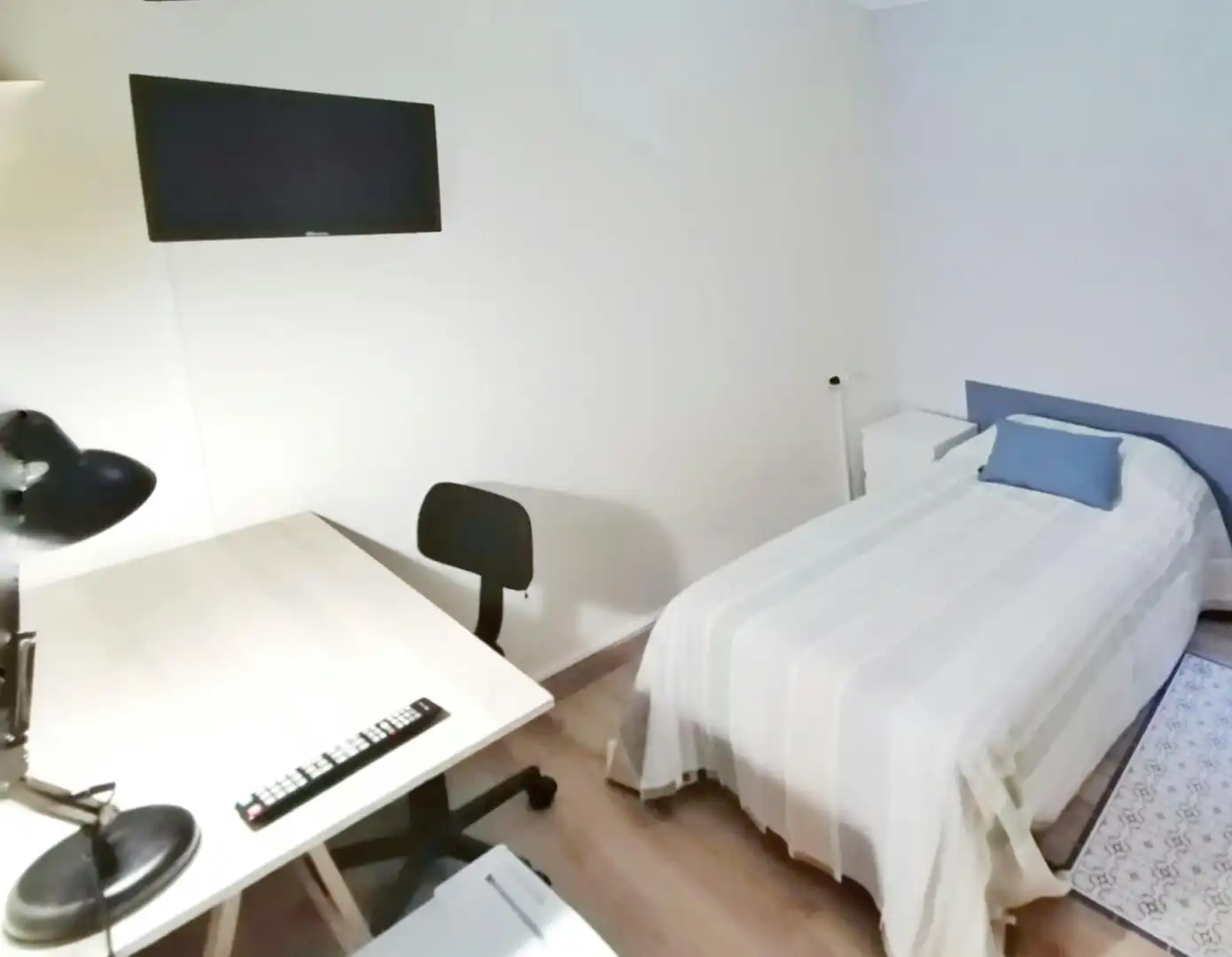Schlafzimmer von Wohnung zur untervermieten in Alicante / Alacant mit Heizung, Möbliert und Waschmaschine