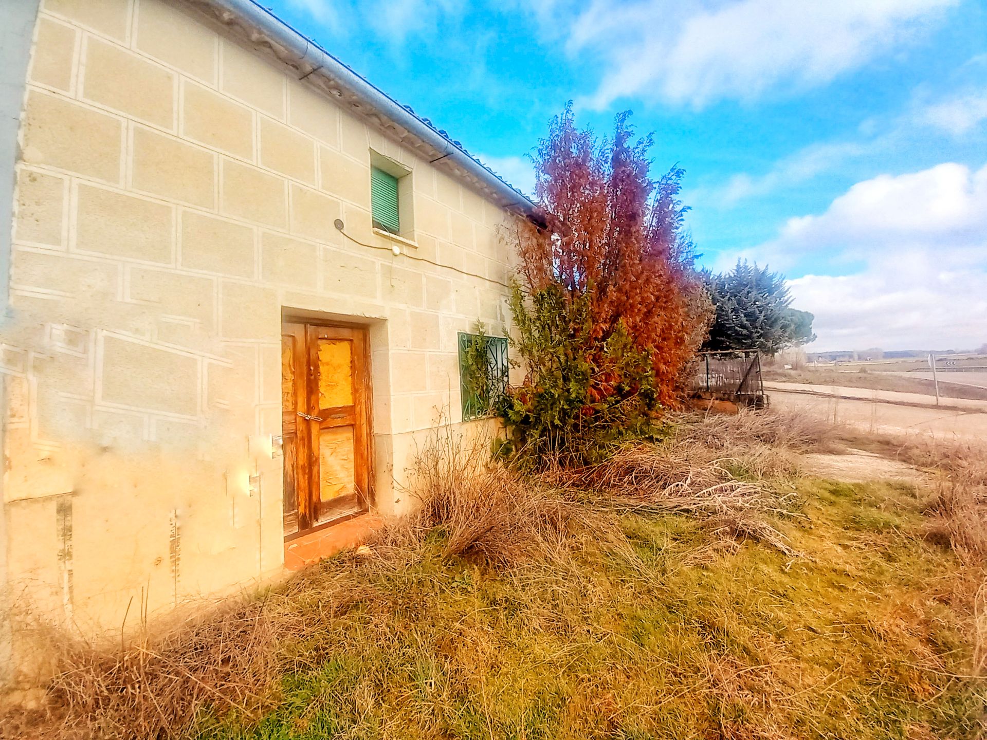 Exterior view of House or chalet for sale in Villanueva de Gumiel  with Private garden and Storage room