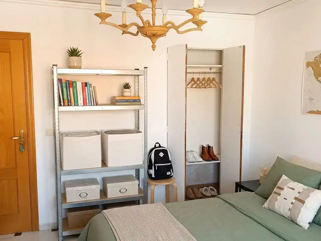 Bedroom of Flat for share in Gandia  with Air Conditioner and Furnished