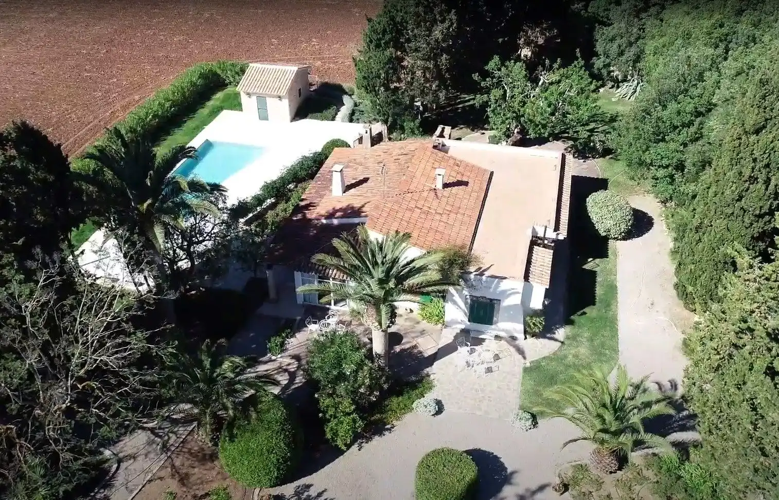 Jardín de Finca rústica en venta en Pollença con Aire acondicionado, Calefacción y Jardín privado
