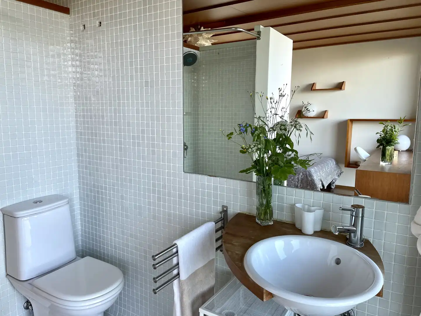 Baño de Casa o chalet de alquiler en Nigrán con Calefacción, Jardín privado y Parquet