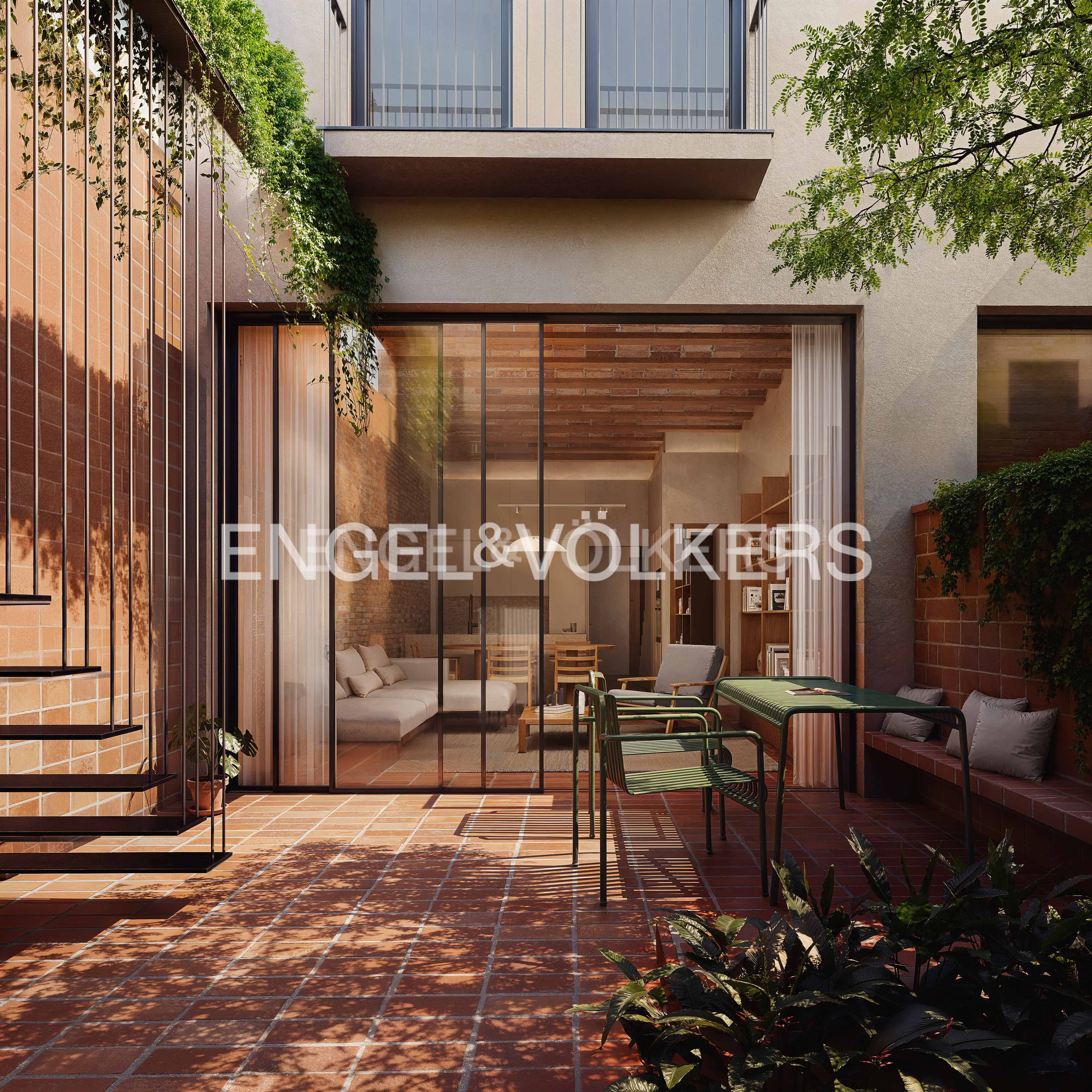 Terrace of Single-family semi-detached for sale in Sant Cugat del Vallès  with Air Conditioner, Heating and Private garden