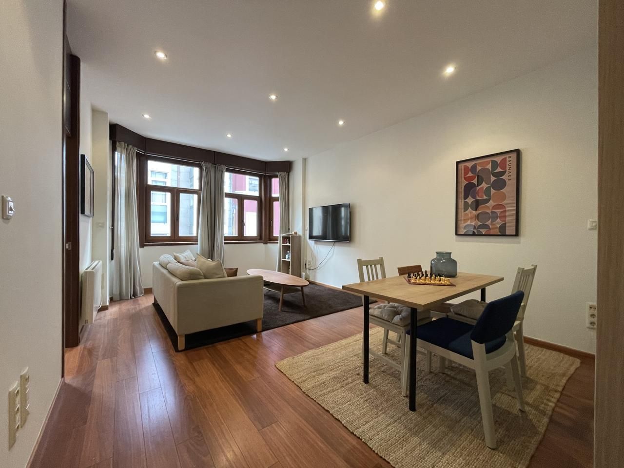Sala d'estar de Pis en venda en A Coruña Capital 
