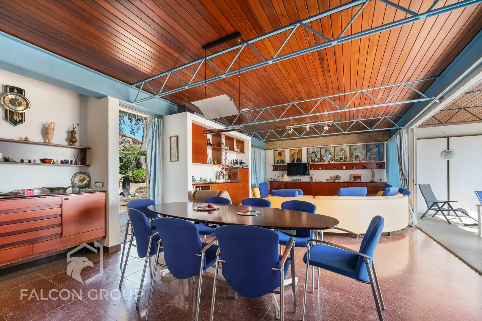 Dining room of Houses for sale in Calafell  with Private garden, Terrace and Swimming Pool