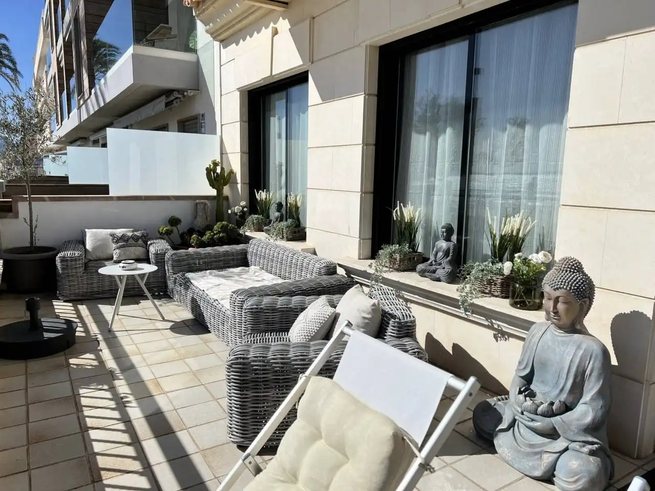 Terraza de Piso de alquiler en  Palma de Mallorca con Aire acondicionado, Calefacción y Terraza