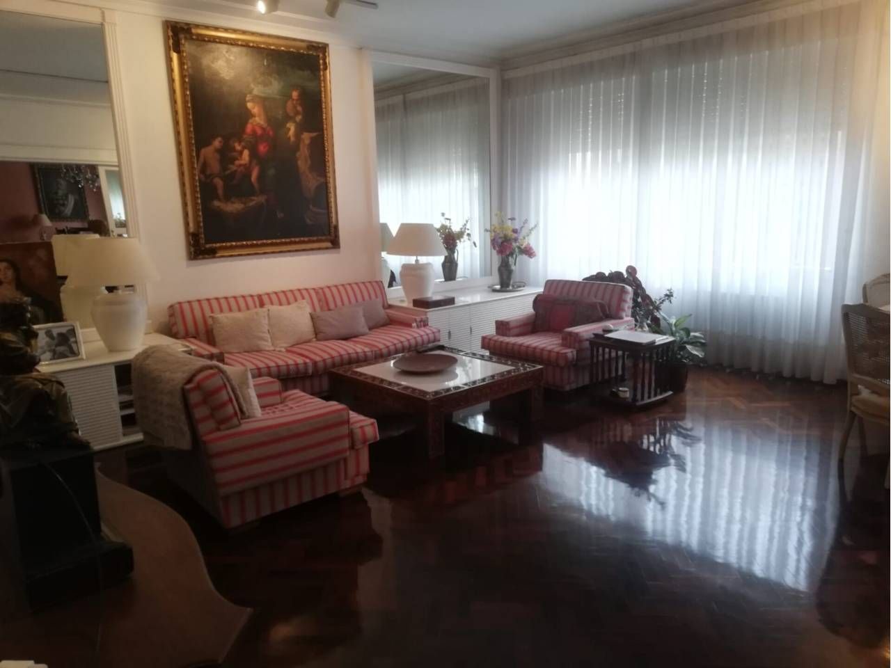 Living room of Flat for sale in  Logroño  with Heating, Terrace and Storage room