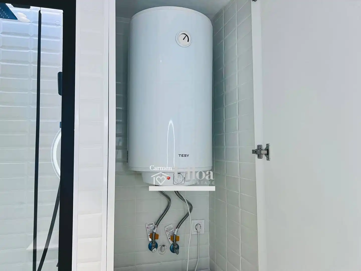Badezimmer von Wohnung zur Miete in Alicante / Alacant mit Klimaanlage, Heizung und Terrasse