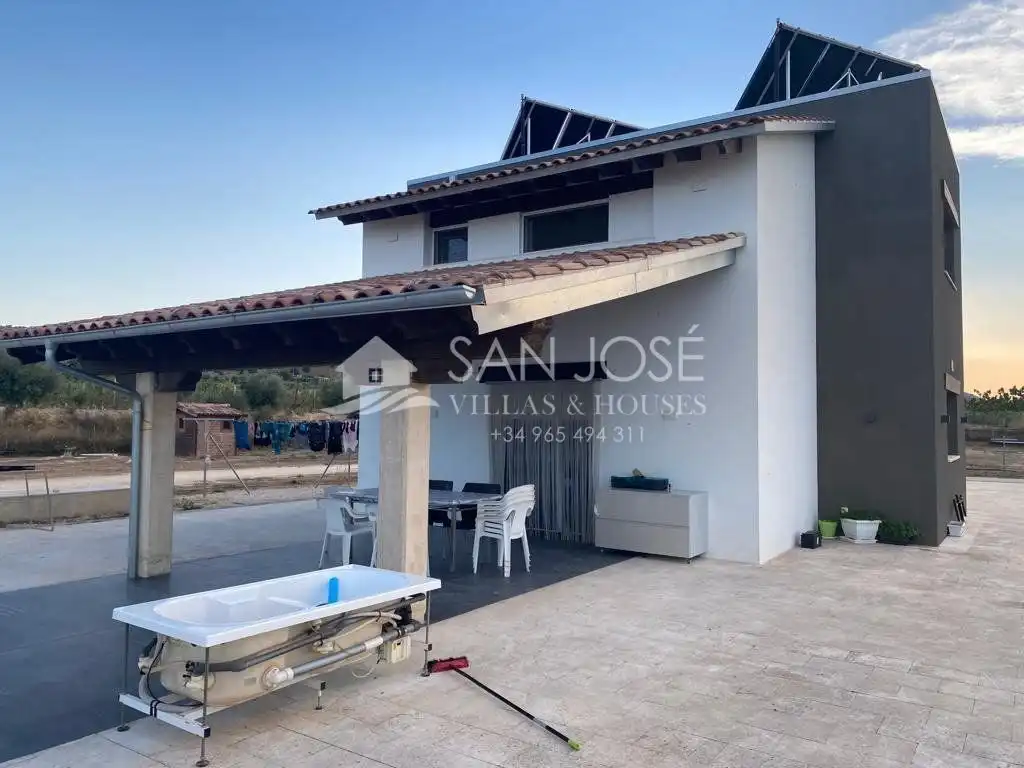 Terraza de Casa o chalet en venta en Aspe con Calefacción, Jardín privado y Trastero