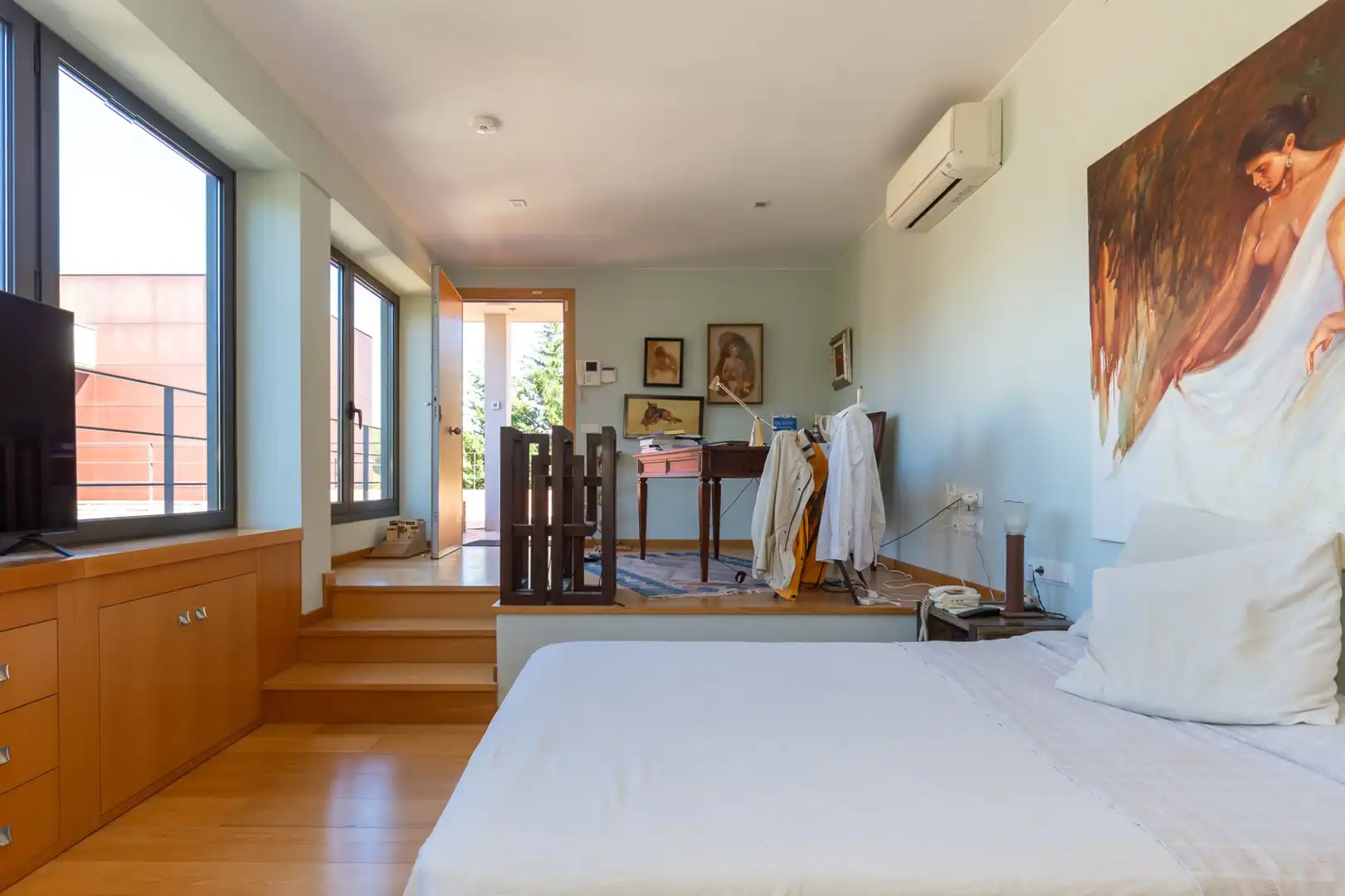 Dormitori de Casa o xalet en venda en Sant Cugat del Vallès amb Aire condicionat, Calefacció i Terrassa