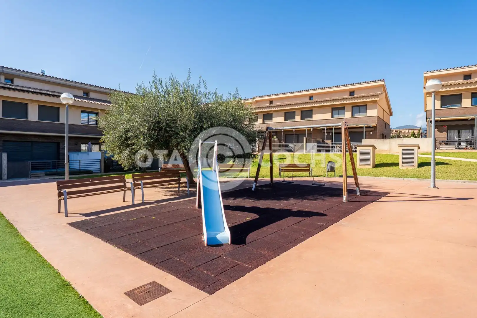 Exterior view of Detached homes for sale in Montbrió del Camp  with Air Conditioner, Private garden and Terrace
