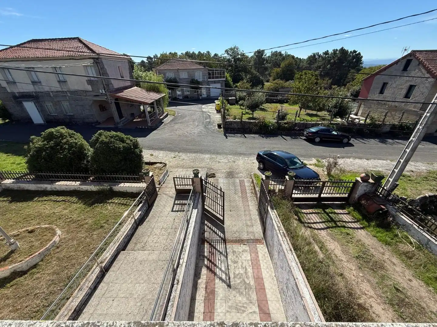Vista exterior de Casa o chalet en venta en O Bolo  con Calefacción, Jardín privado y Parquet