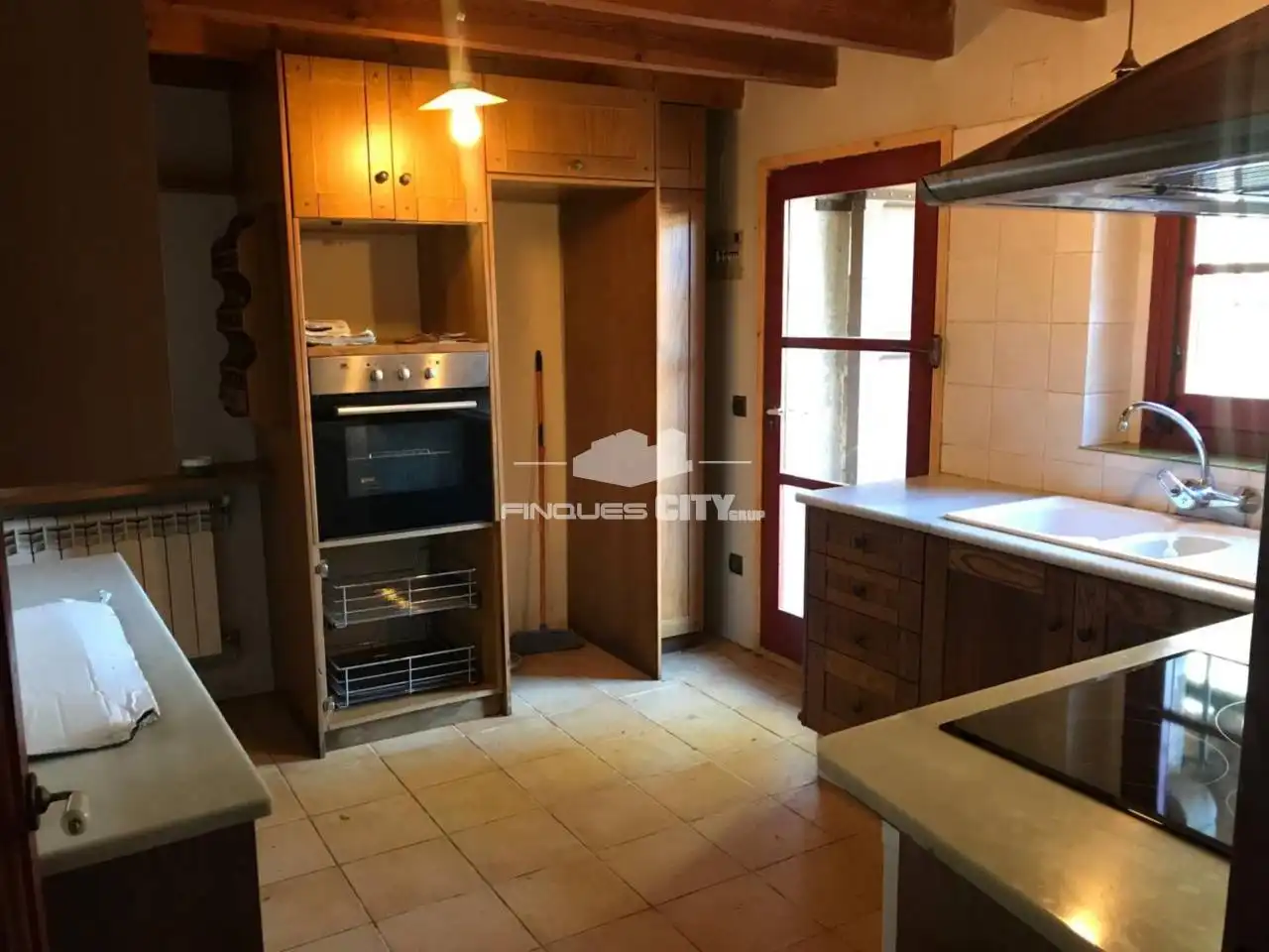 Kitchen of Country homes for sale in Sant Aniol de Finestres  with Air Conditioner, Heating and Private garden