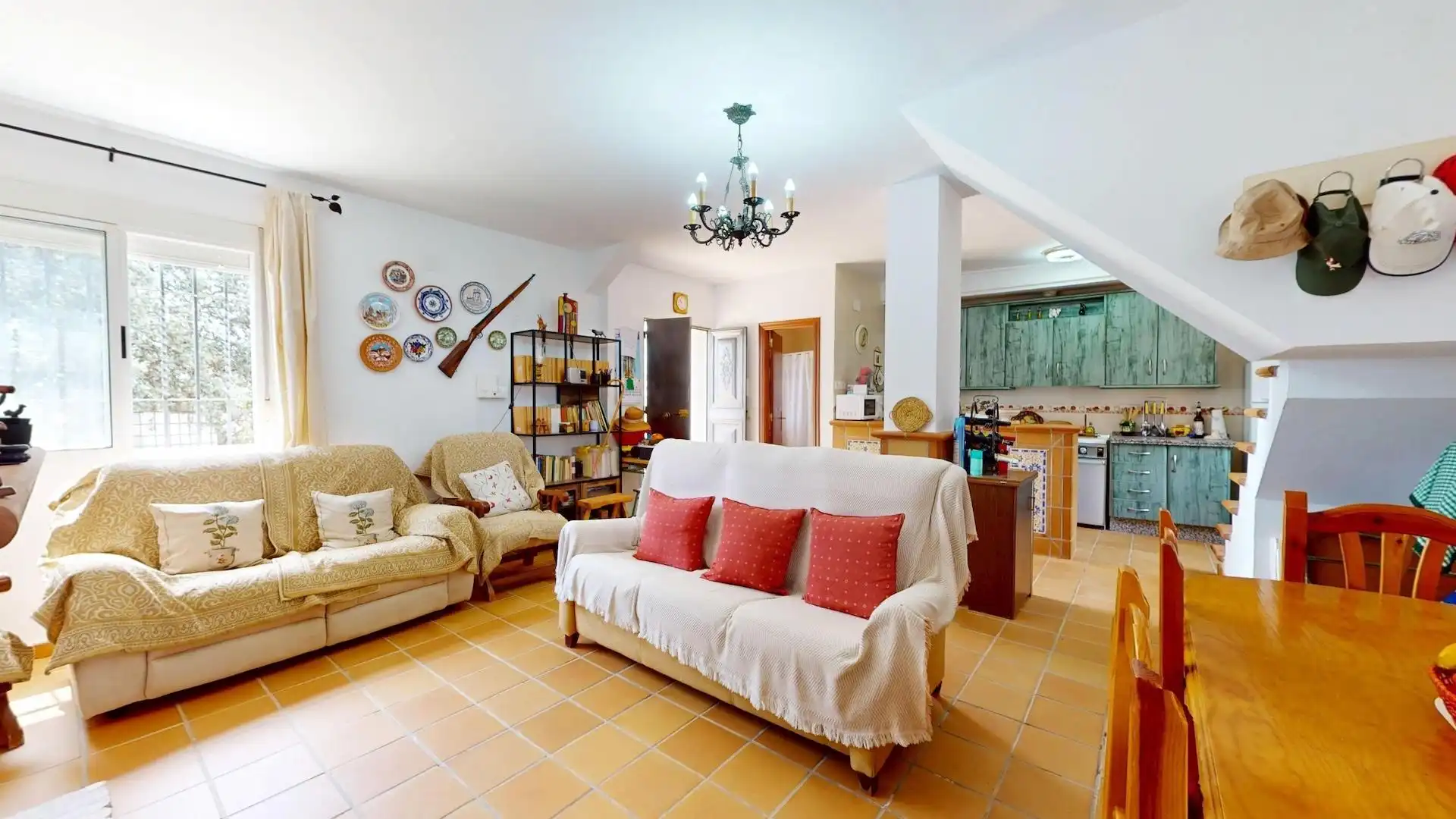 Living room of Houses for sale in Montoro  with Private garden and Terrace