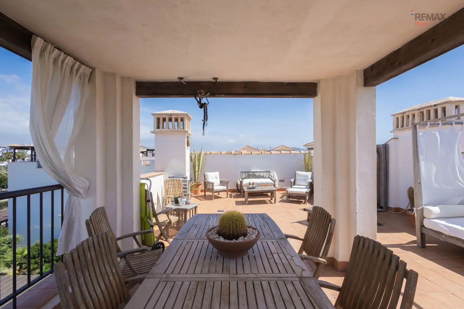 Terraza de Ático en venta en Vera con Aire acondicionado, Terraza y Piscina comunitaria