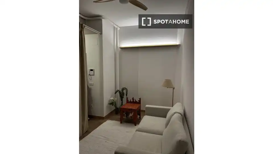 Bedroom of Study for share in Bilbao   with Air Conditioner, Terrace and Furnished