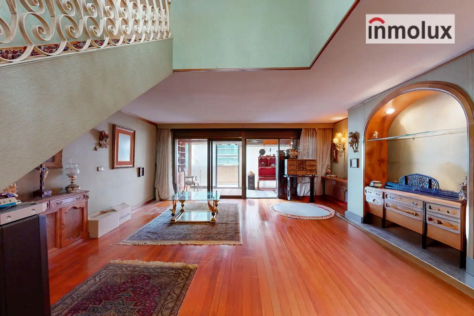 Sala de estar de Dúplex en venta en Alicante / Alacant con Calefacción, Terraza y Balcón