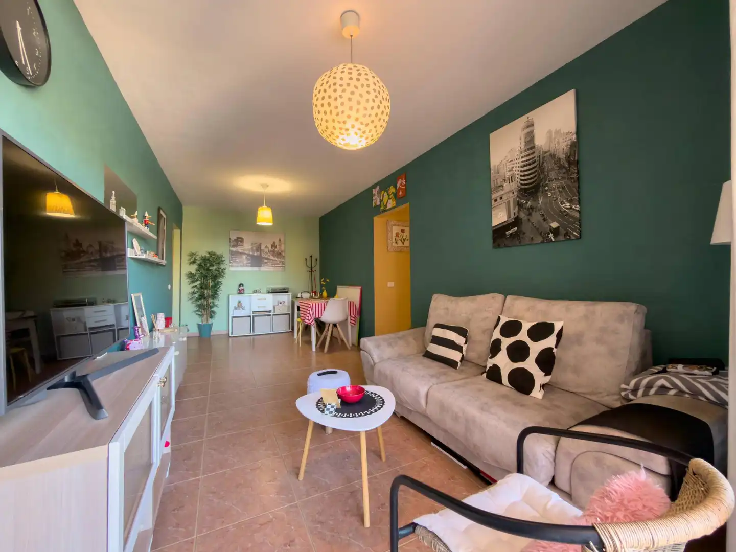 Sala de estar de Piso en venta en Candelaria con Terraza y Piscina comunitaria