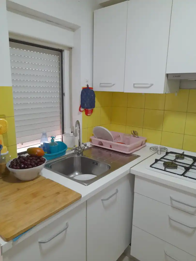 Kitchen of Flat for sale in Granada  with Air Conditioner, Furnished and Washing machine