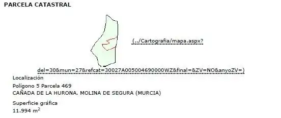 Terreno en venta en Molina de Segura