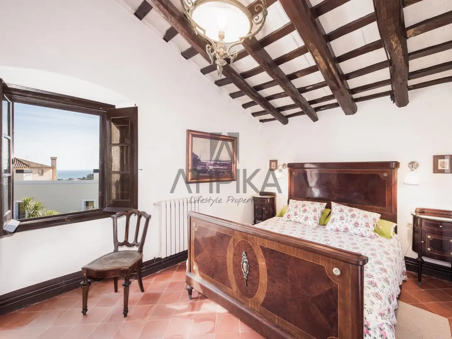 Habitación de Finca rústica en venta en Cabrera de Mar con Calefacción, Terraza y Trastero